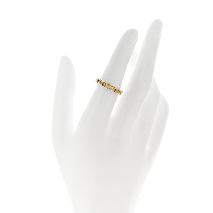 Tiffany 18K Yellow Gold T True Narrow Ring 52 6 2 of 4