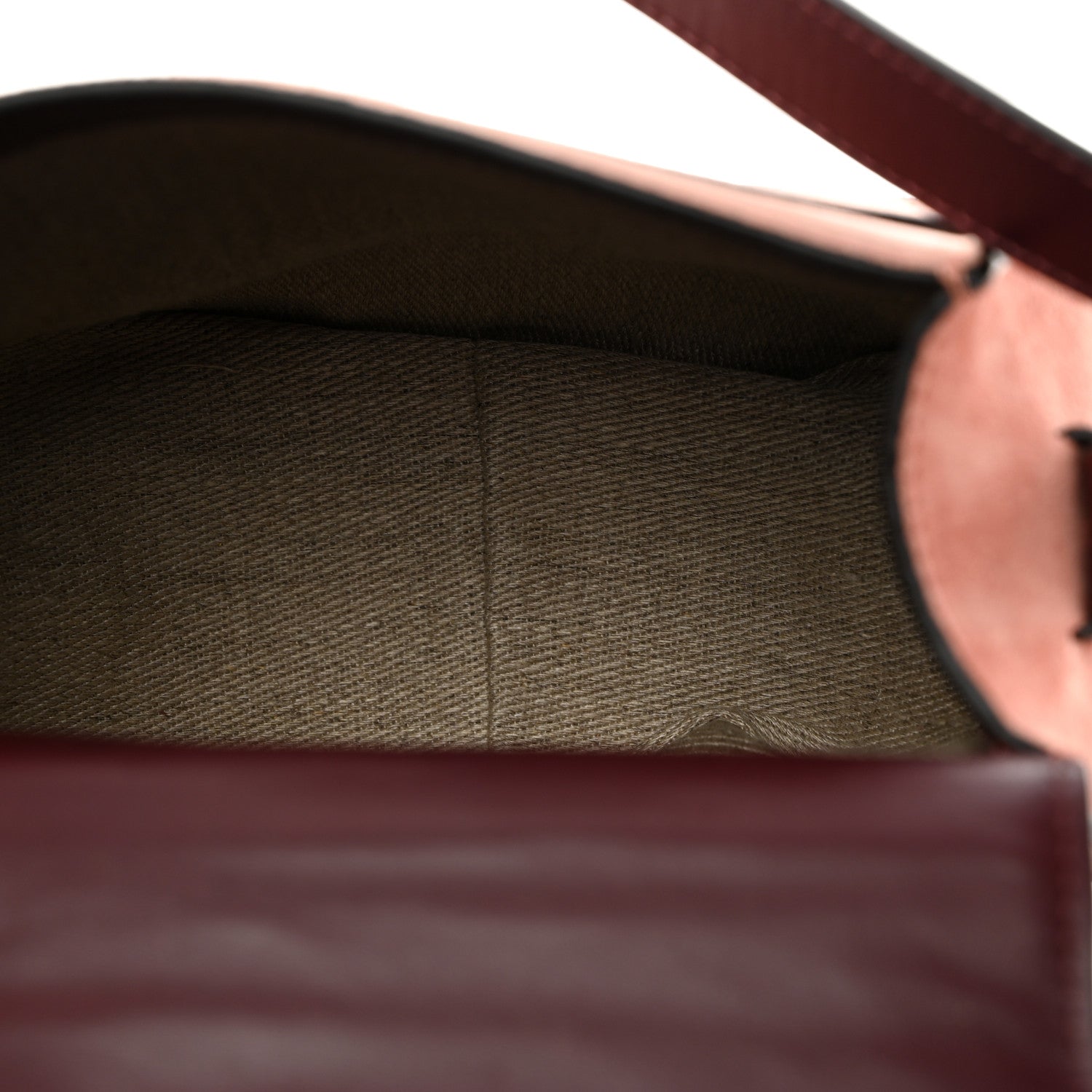 Chloe Suede Small Marcie Saddle Bag Canyon Rose 5 of 11
