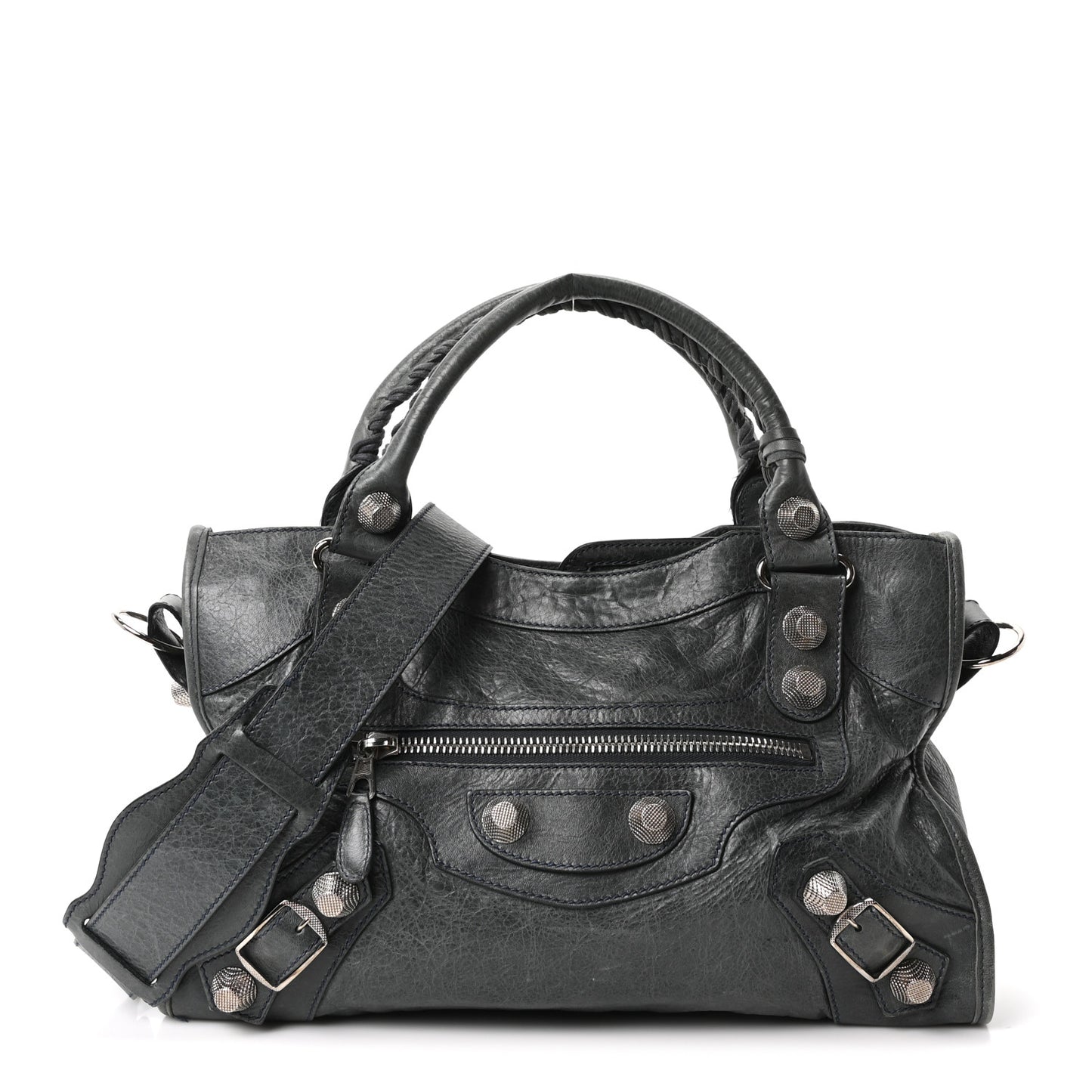 Agneau Giant 21 Silver Hardware City Anthracite