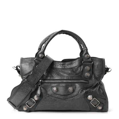 Balenciaga Agneau Giant 21 Silver Hardware City Anthracite 1 of 12
