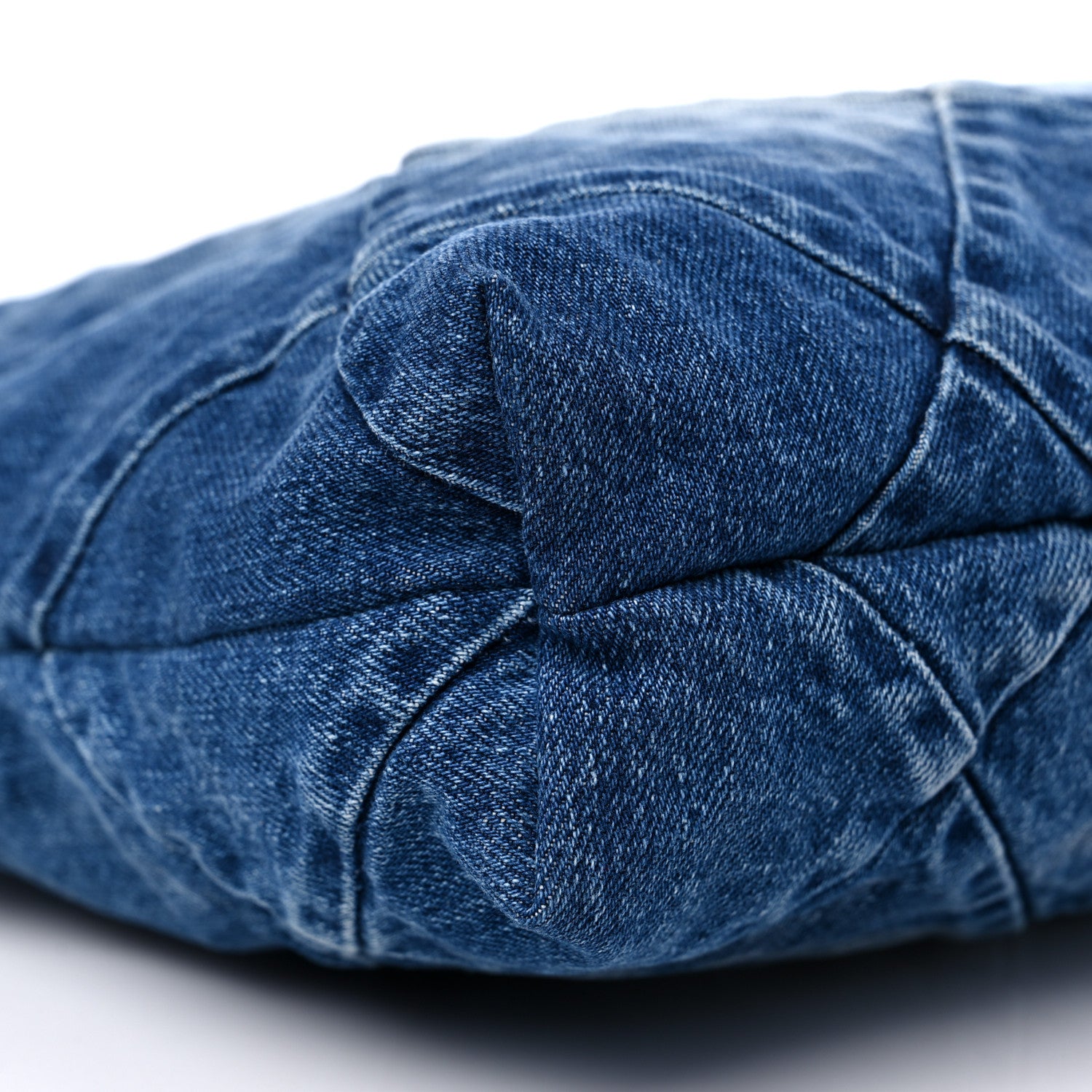 Chanel Denim Quilted Chanel 22 Blue 9 of 10
