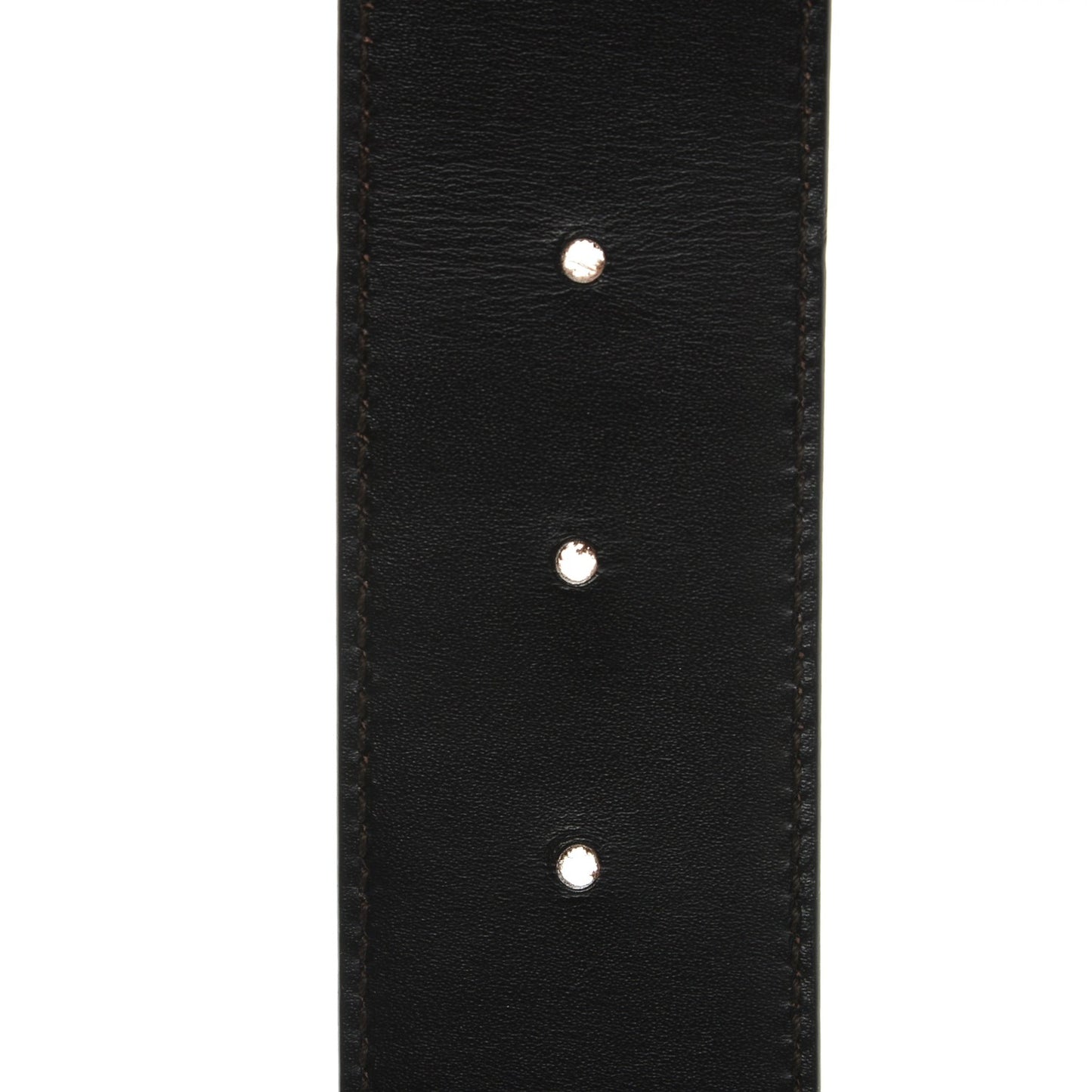 Guccissima Interlocking G Belt 95 38 Bronze