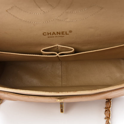 Chanel Caviar Quilted Jumbo Double Flap Beige 4 of 9