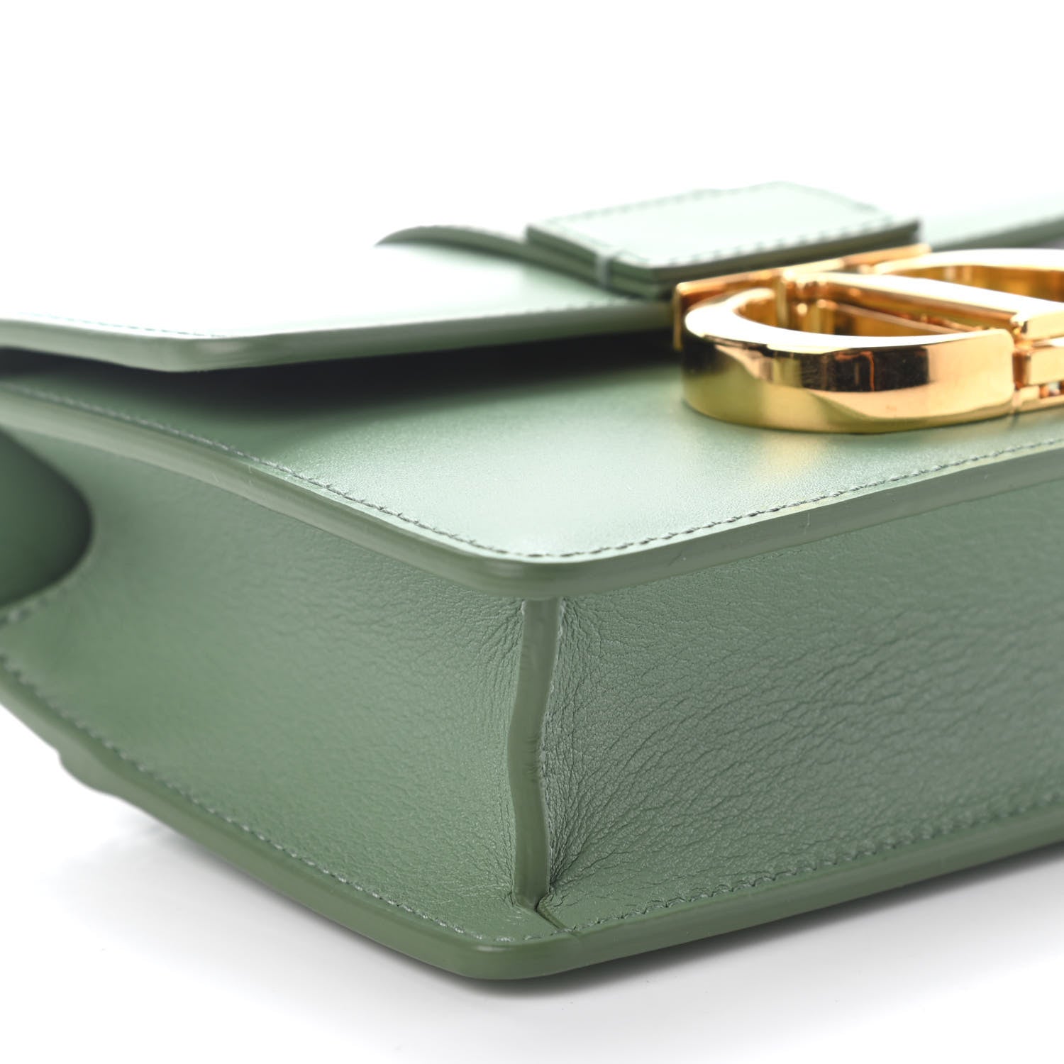 Christian Dior Smooth Calfskin Micro 30 Montaigne Flap Bag Mint Green 7 of 8