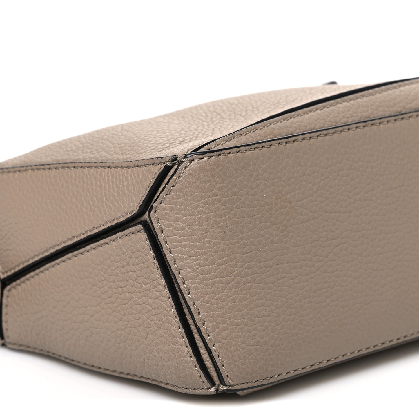 Calfskin Mini Puzzle Bag Sand