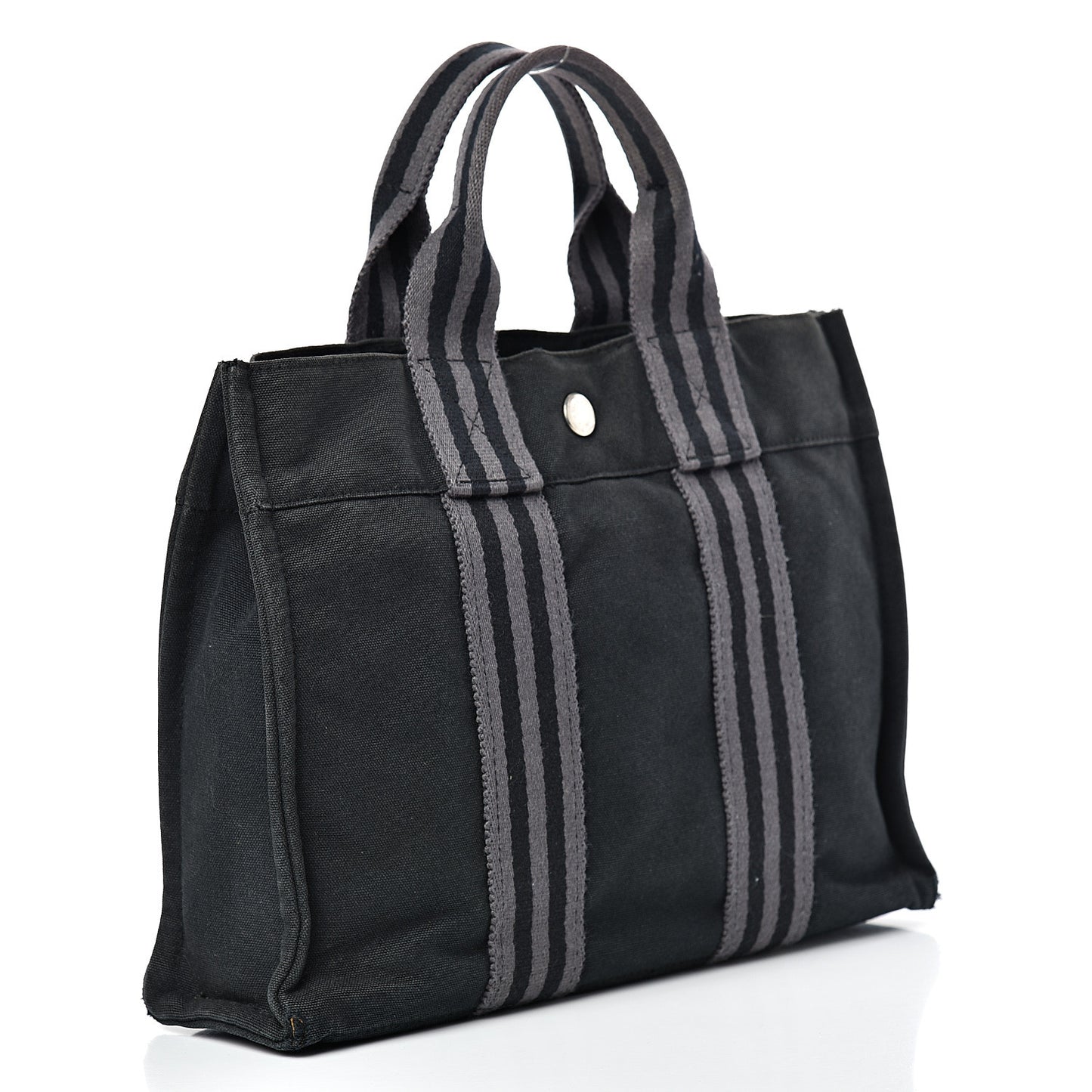Canvas Herline PM Tote Black