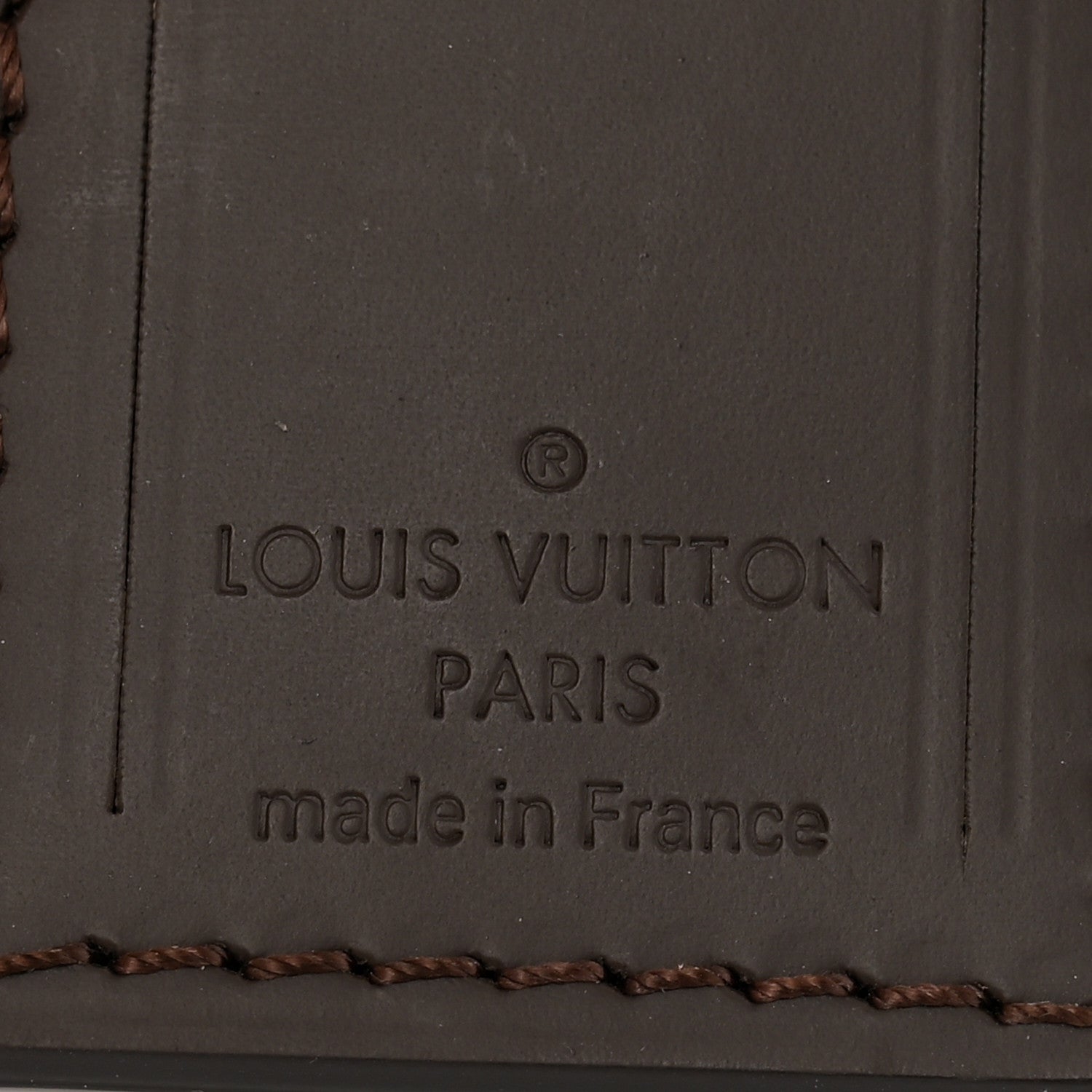 Louis Vuitton Calfskin Luggage Tag Ebene 3 of 4