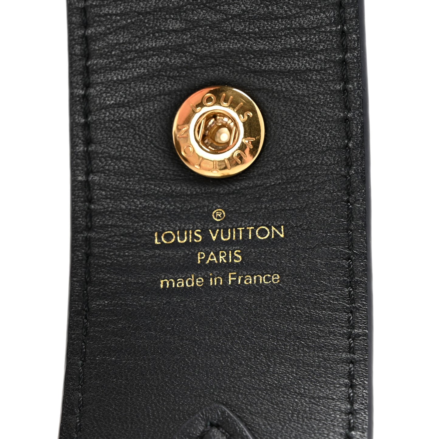 Monogram Adjustable Bandouliere Shoulder Strap Black