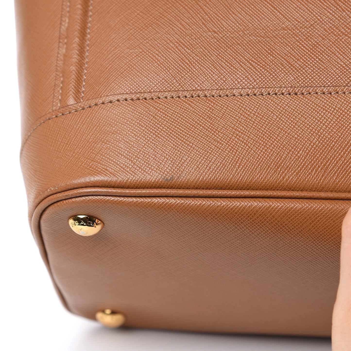Saffiano Tote Caramel