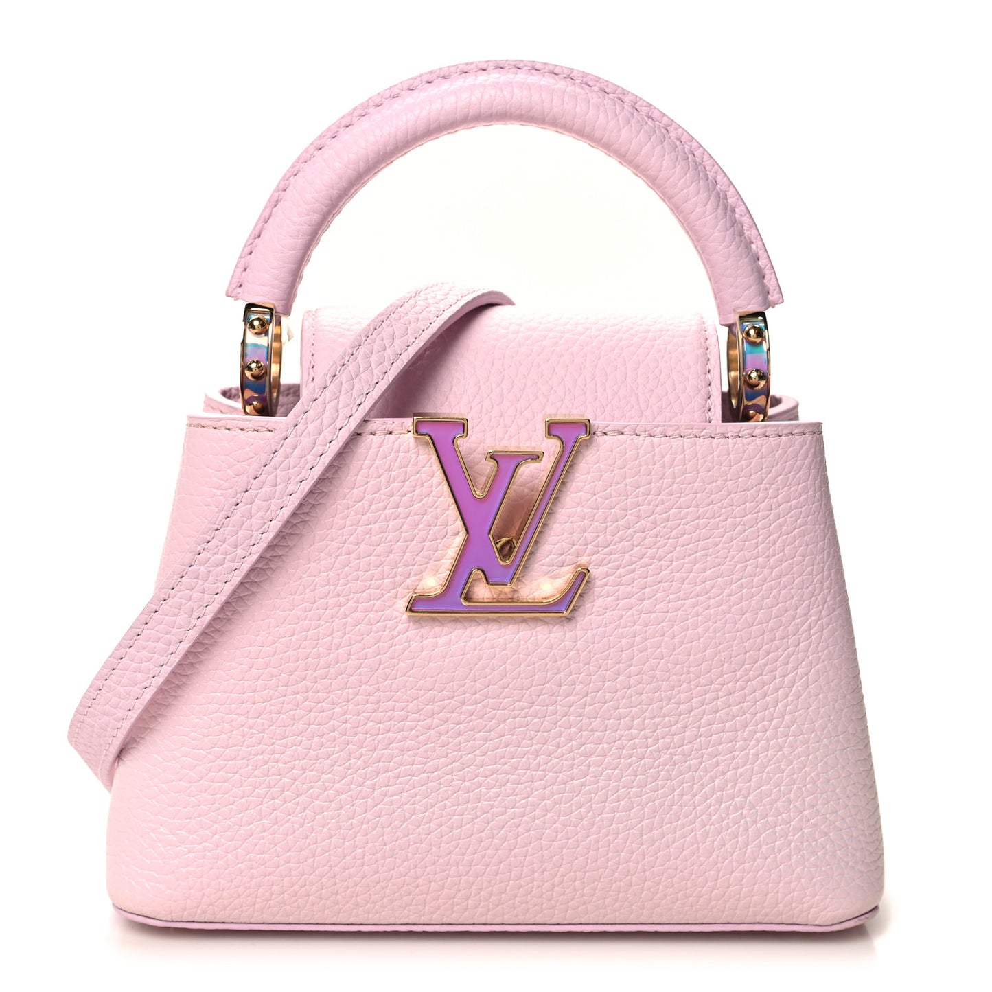 Taurillon LV Ski Capucines Mini Pearly Lilac