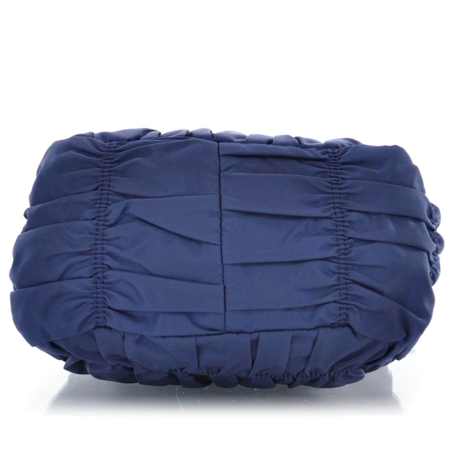 Tessuto Nylon Gaufre Tote Blue