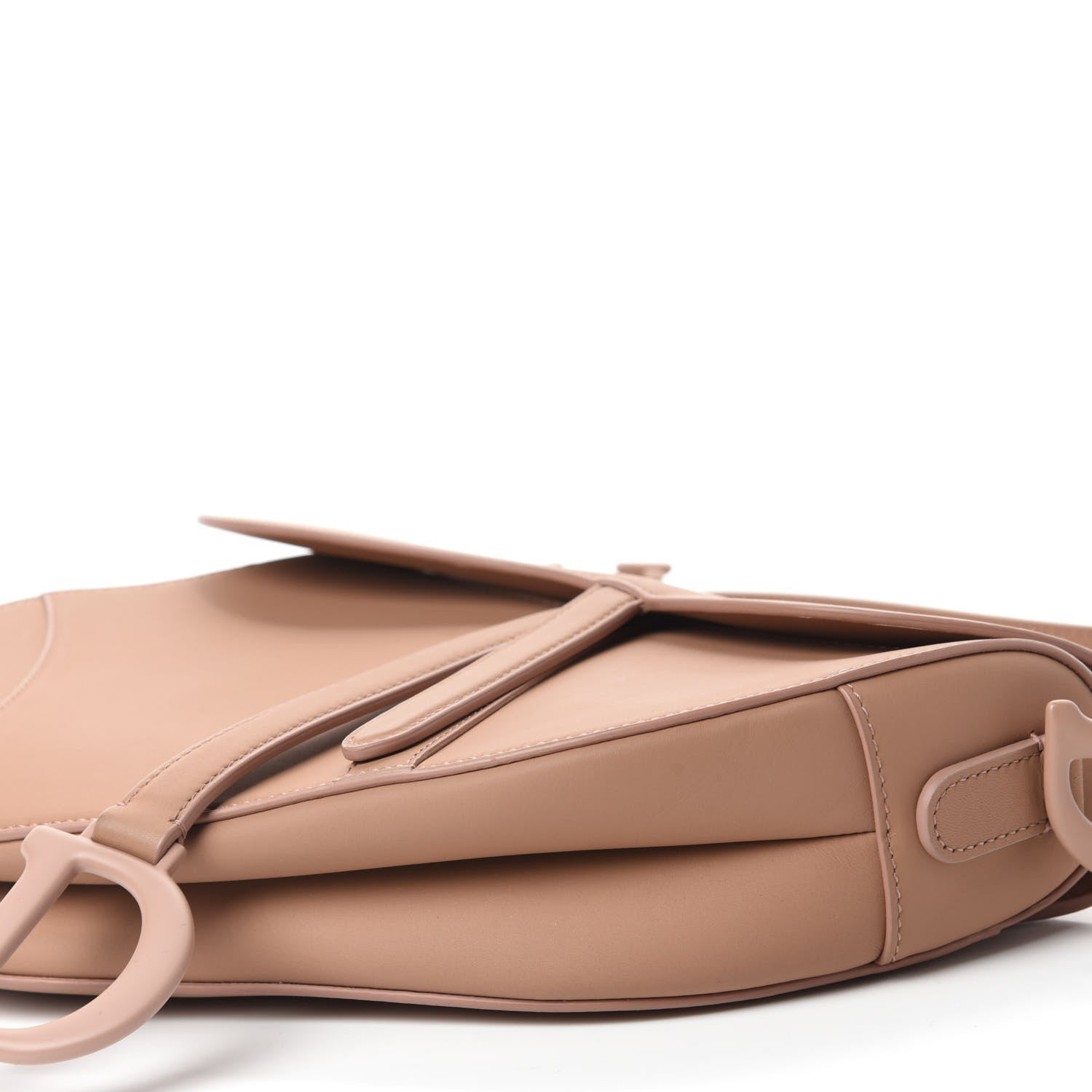 Christian Dior Ultra Matte Calfskin Saddle Bag Blush 7 of 11
