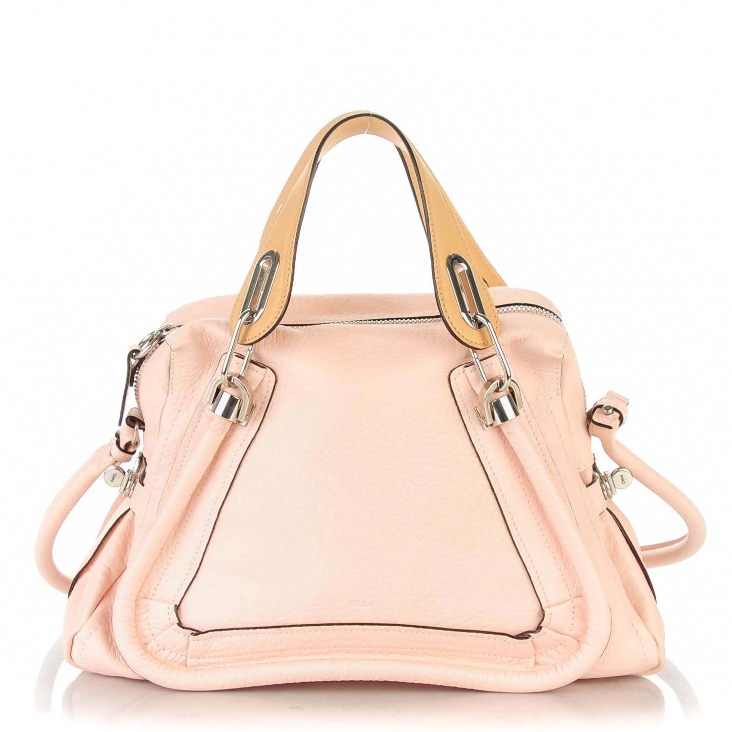 Chloe Pebbled Calfskin Medium Paraty Bliss Pink 1 of 8