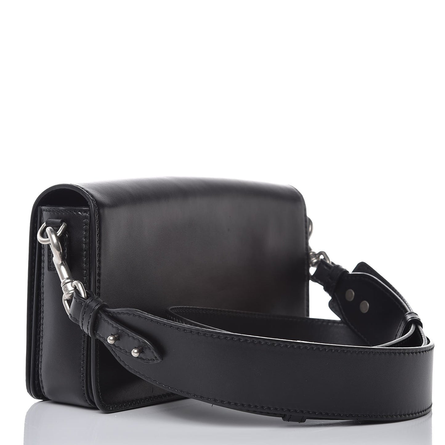 Smooth Calfskin Dio(r)evolution Flap Bag Black
