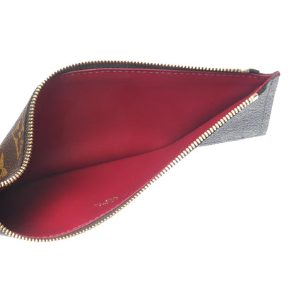Louis Vuitton Monogram Pochette Felicie Chain Wallet Fuchsia 13 of 13