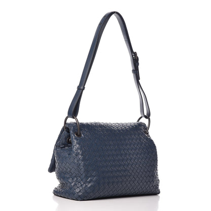 Bottega Veneta Nappa Intrecciato Shoulder Bag Celeste 3 of 9