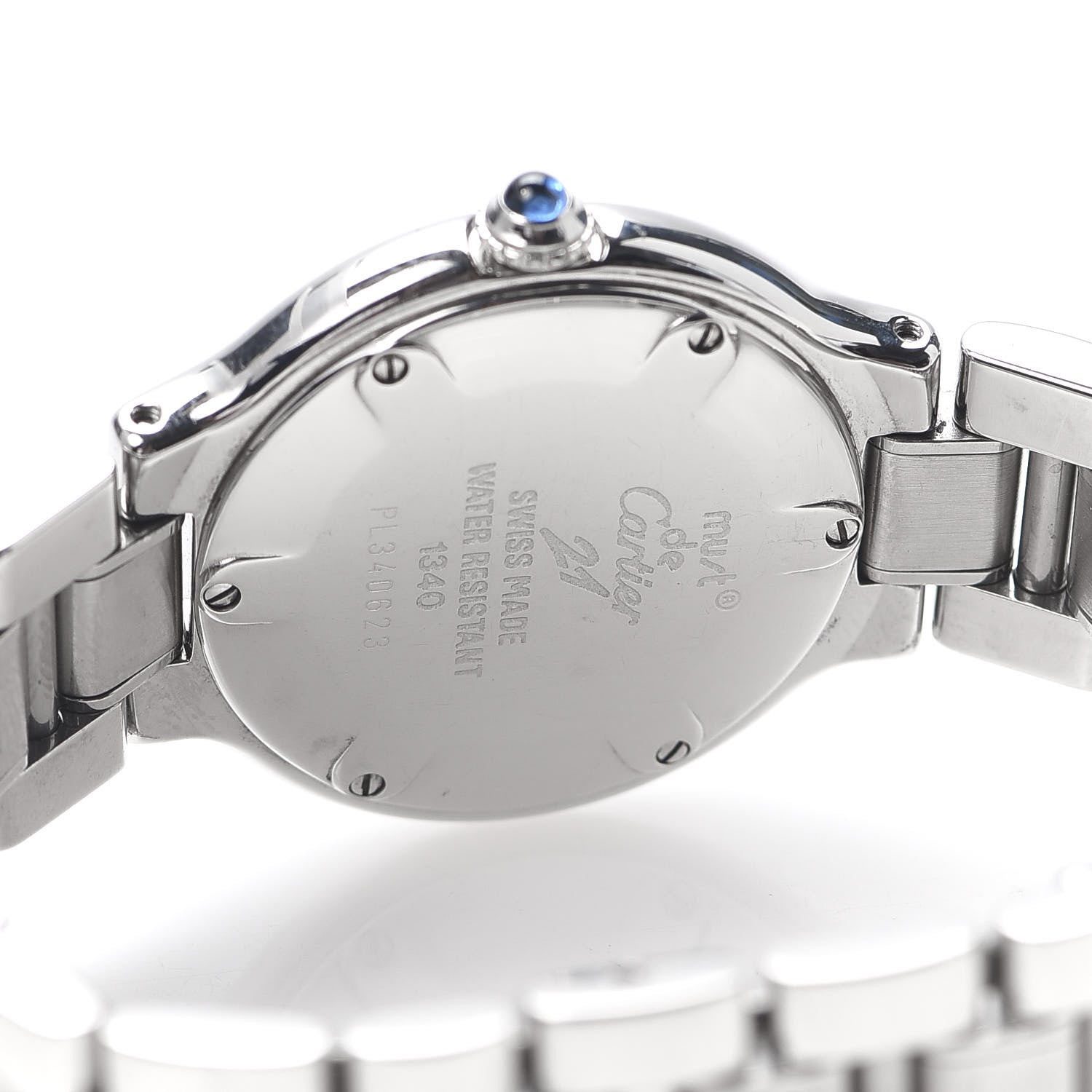Cartier Stainless Steel 28mm Must De 21 Quartz Watch 6 of 8