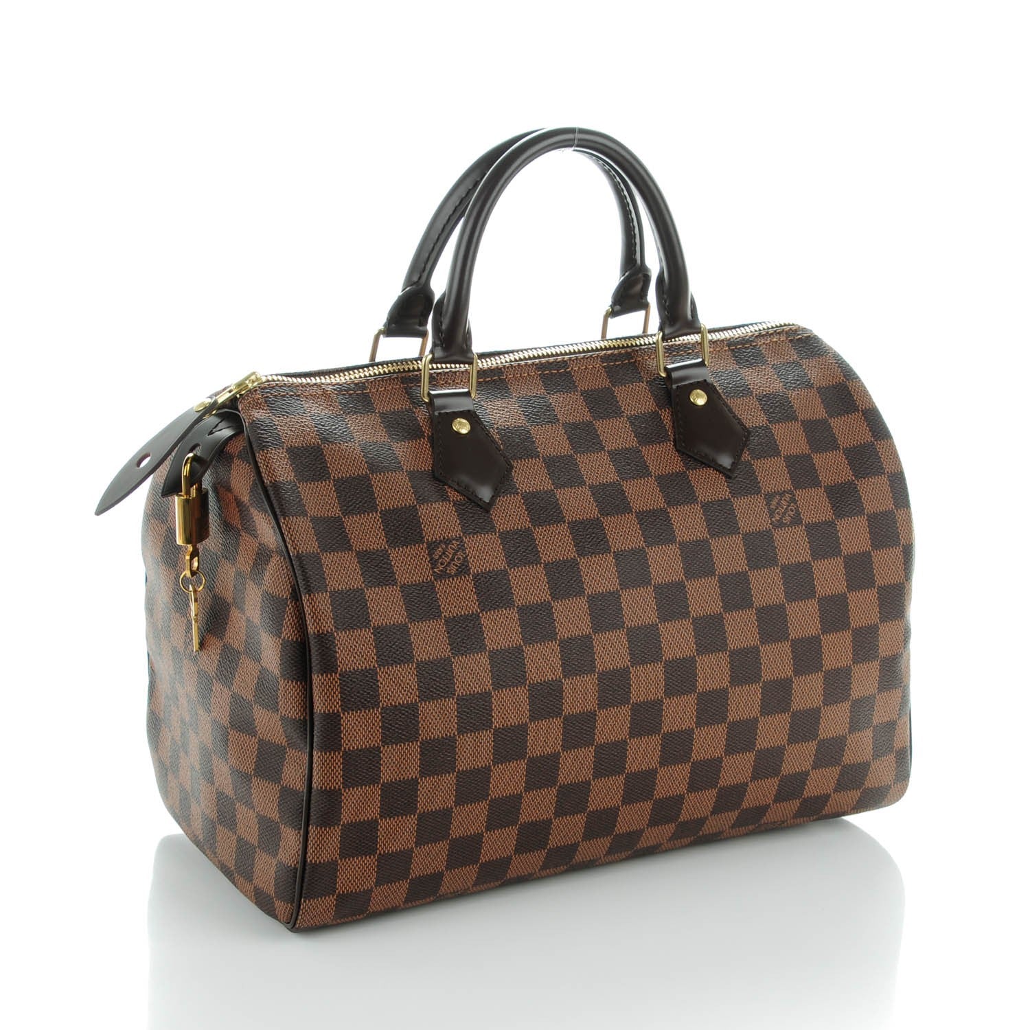 Louis Vuitton Damier Ebene Speedy 30 3 of 10