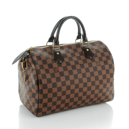 Louis Vuitton Damier Ebene Speedy 30 3 of 10
