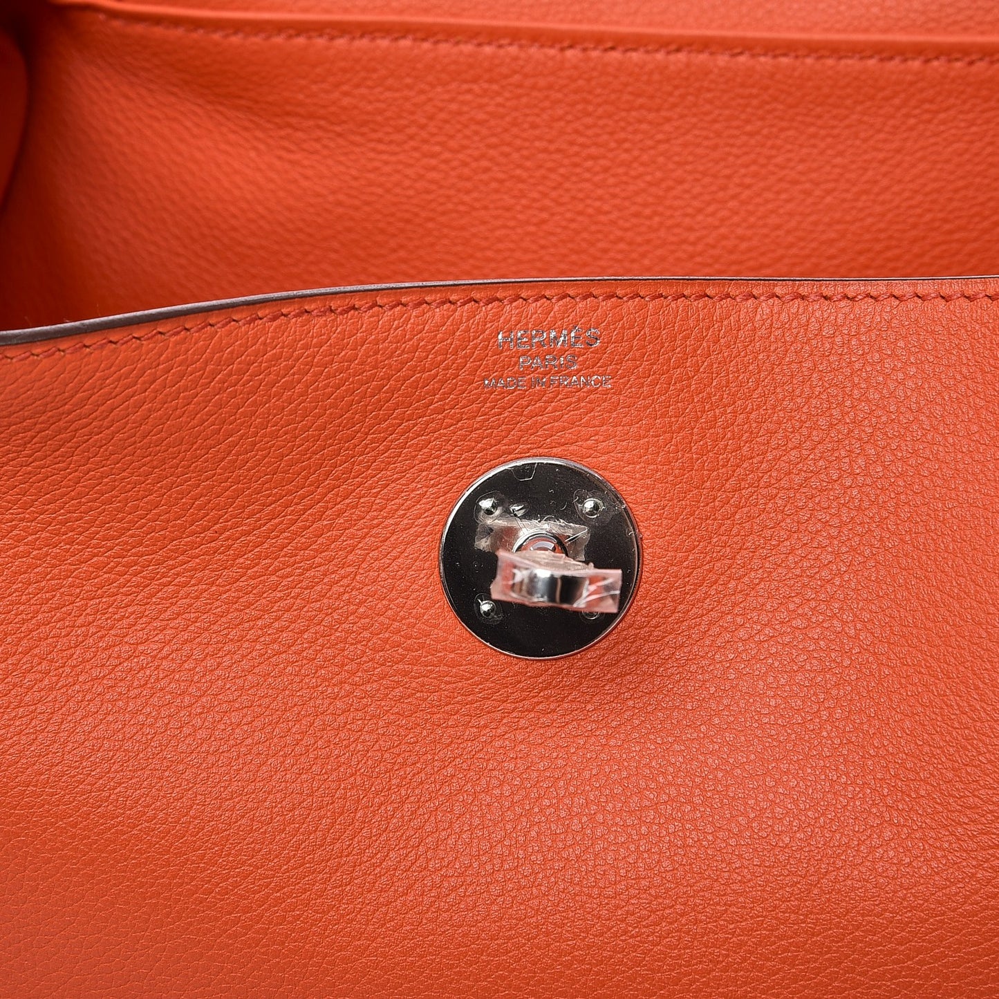 Taurillon Clemence Lindy 26 Orange Poppy