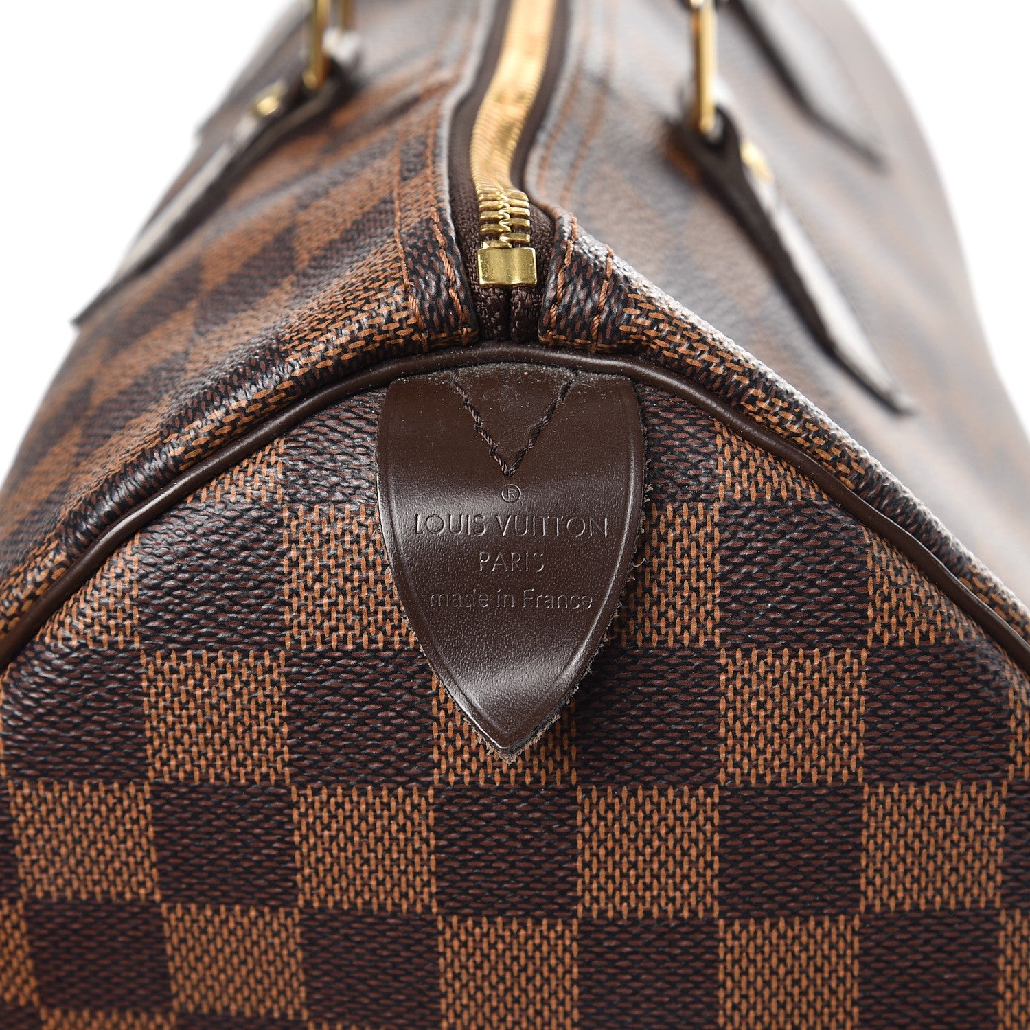 Louis Vuitton Damier Ebene Speedy 35 7 of 8