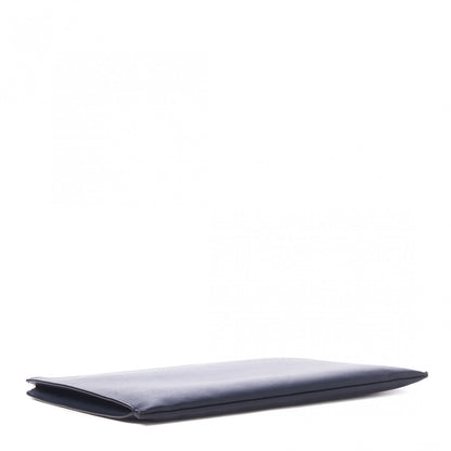 Saint Laurent Grain De Poudre Zipped Tablet Holder Marine 3 of 8