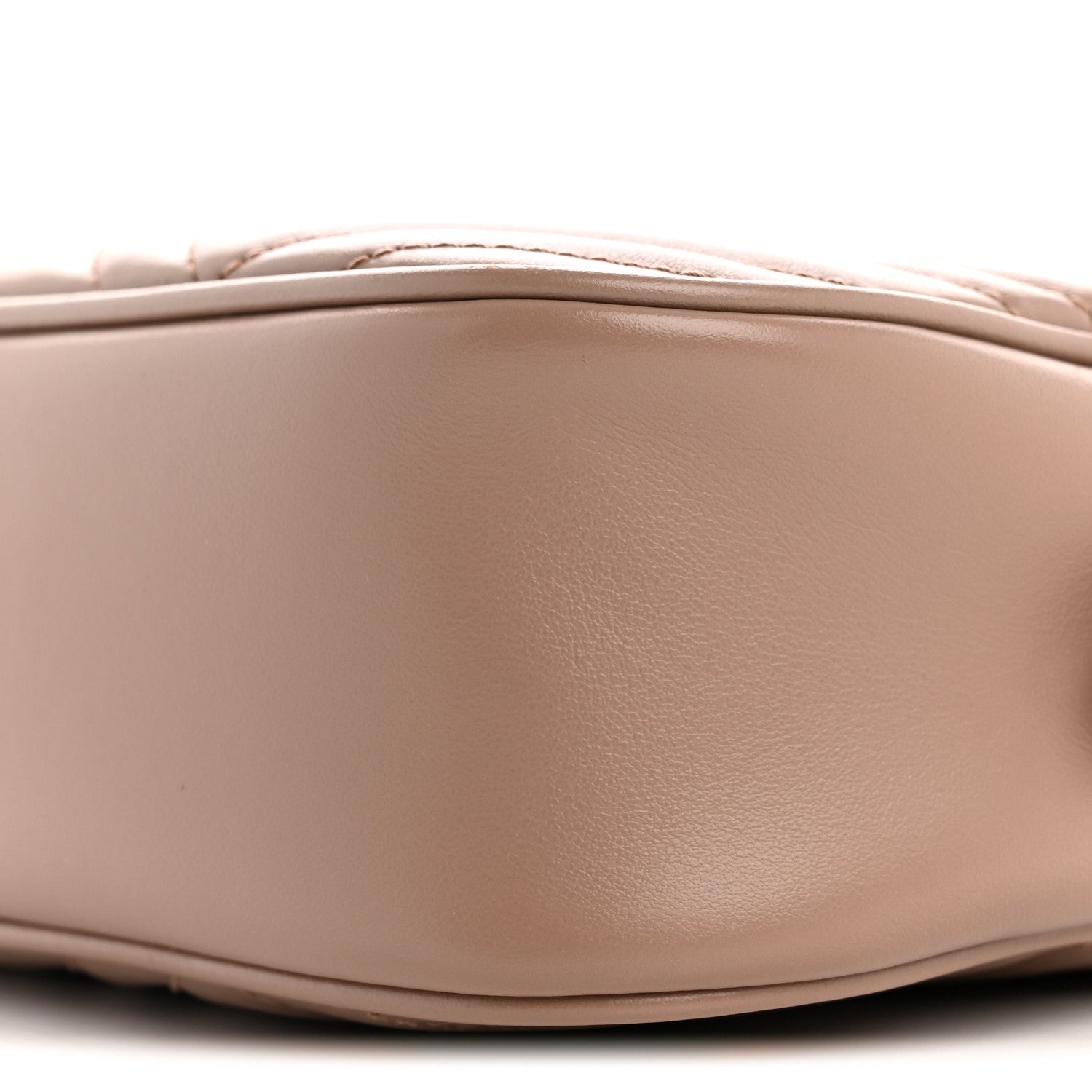 Gucci Calfskin Matelasse Small GG Marmont Chain Shoulder Bag Porcelain Rose 10 of 15