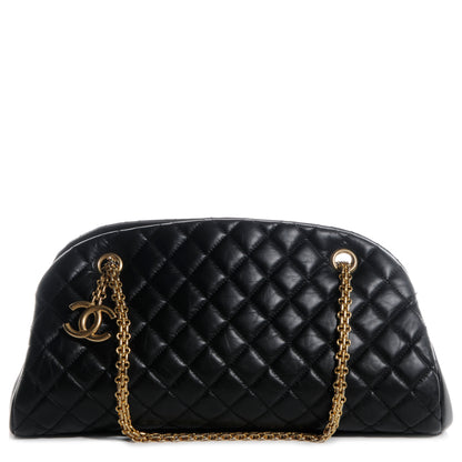 Chanel Aged Calfskin Medium Just Mademoiselle Black 1 of 7