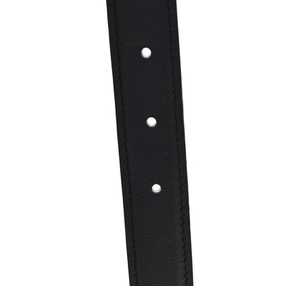Hermes Swift Epsom 24mm Gamma Belt 80 Black Etoupe 4 of 4