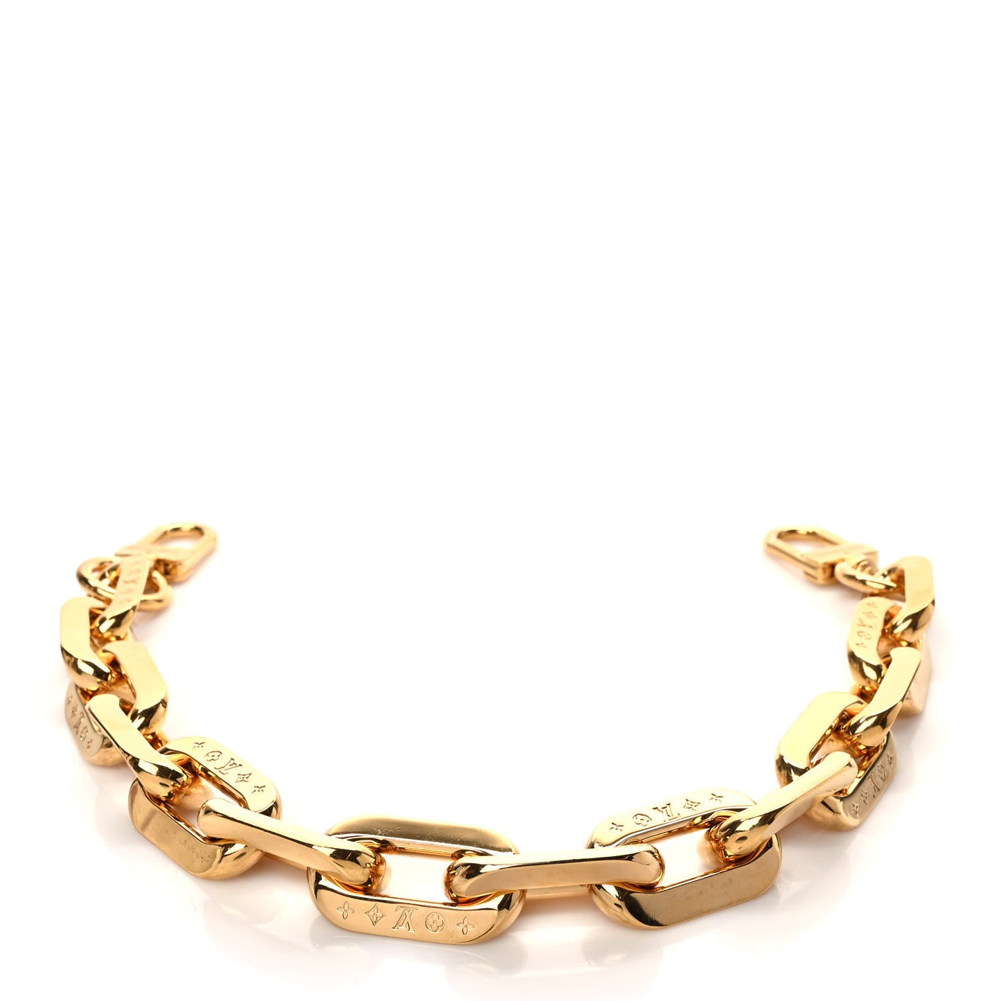 Metal Coussin MM Chain Strap Gold
