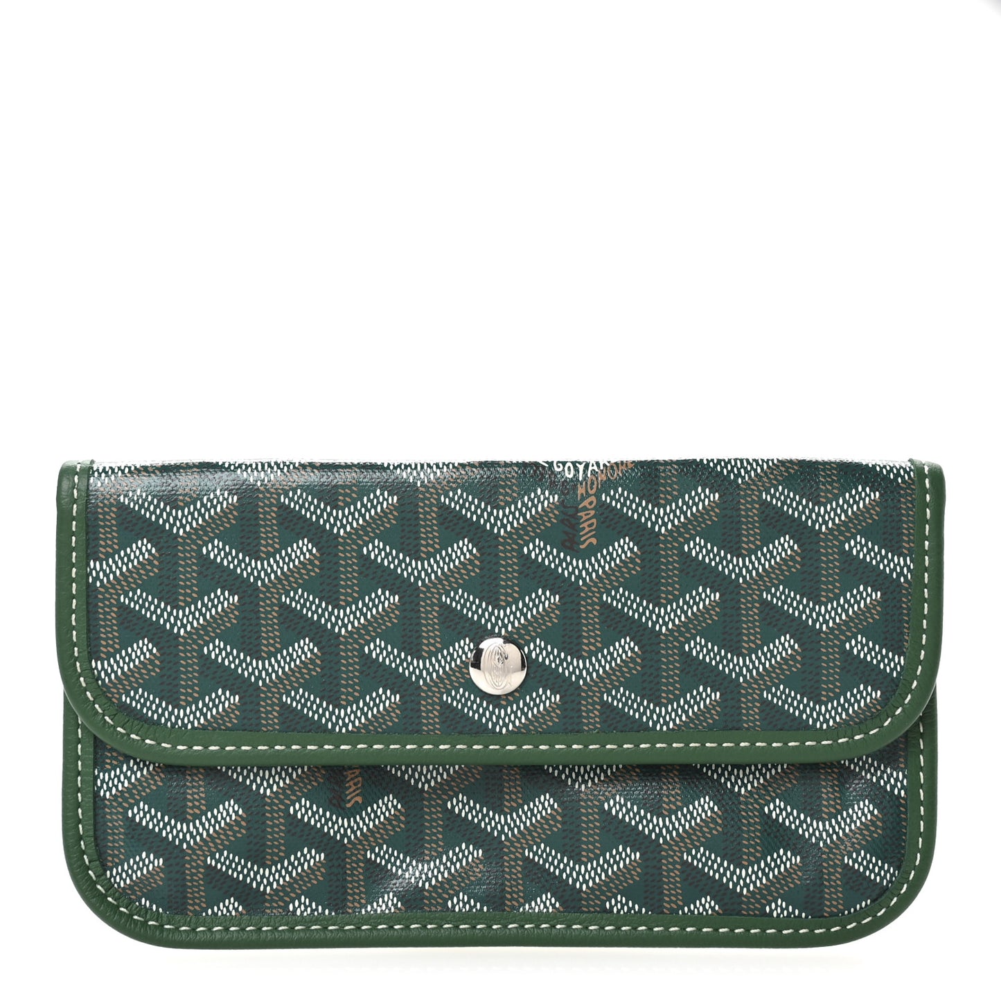 Goyardine Pouch Green