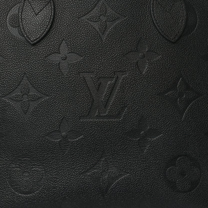 Louis Vuitton Empreinte Monogram Giant Neverfull MM Black 7 of 9
