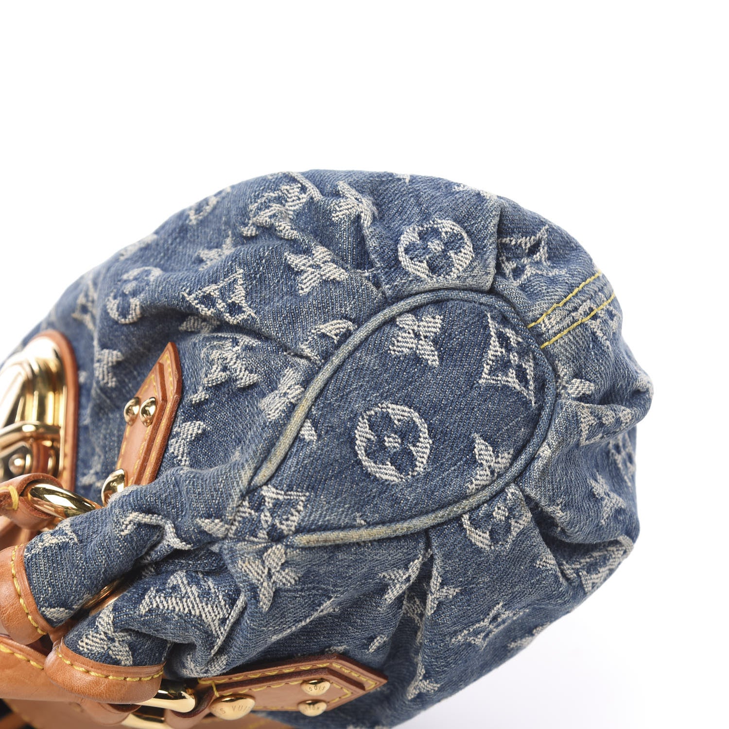 Louis Vuitton Monogram Denim Pleaty Blue 15 of 18
