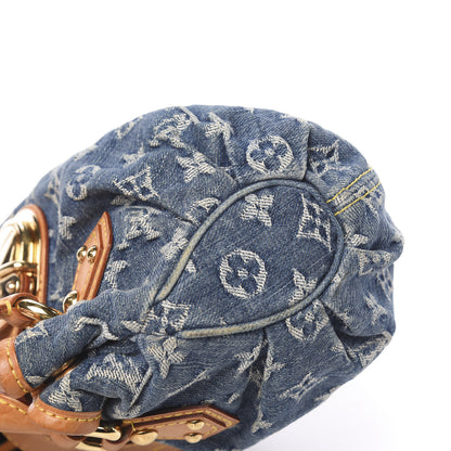 Louis Vuitton Monogram Denim Pleaty Blue 15 of 18
