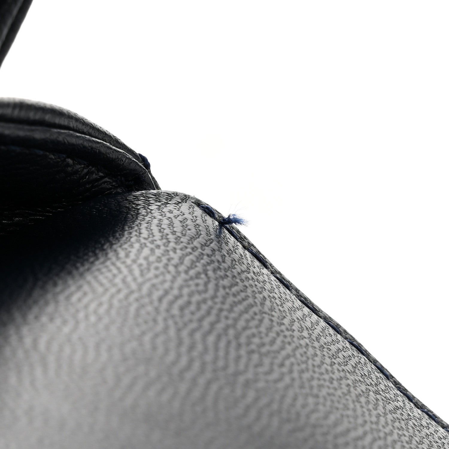 Chanel Goatskin Quilted Extra Mini Rainbow Coco Handle Flap Navy Blue 11 of 11