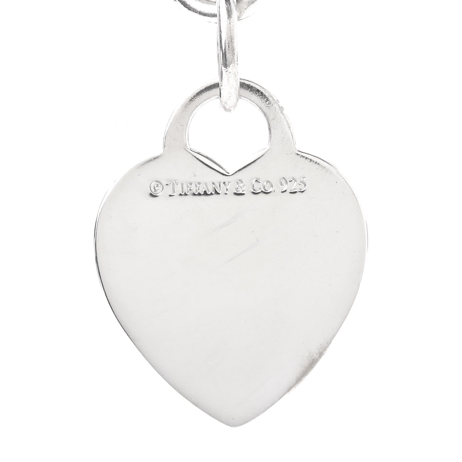 Tiffany Sterling Silver Heart Tag Toggle Bracelet 4 of 4