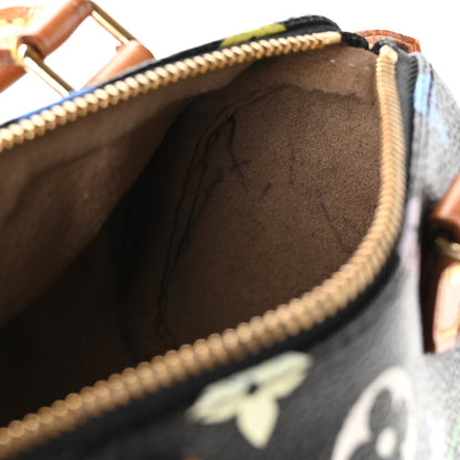 Louis Vuitton Monogram Multicolor Mini Sac HL Speedy Black 10 of 10