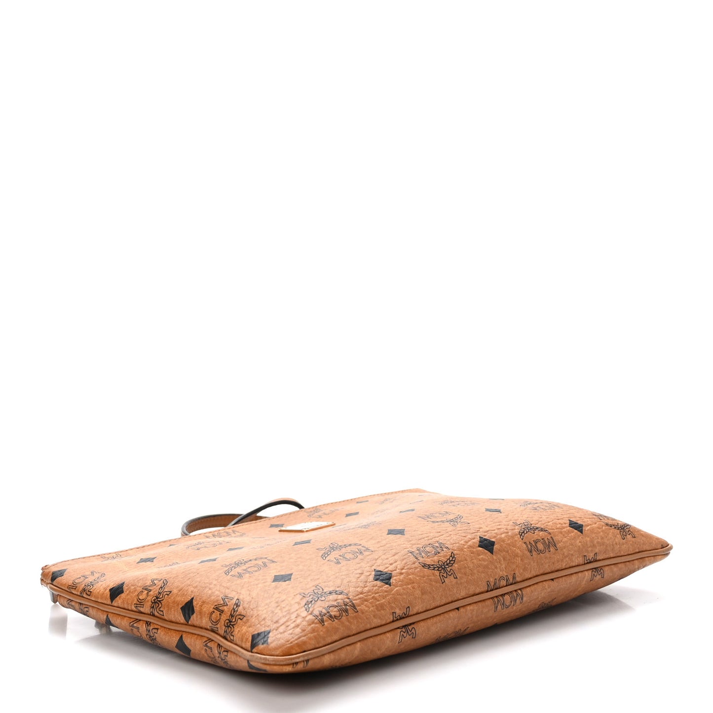 Visetos Medium Crossbody Pouch Cognac