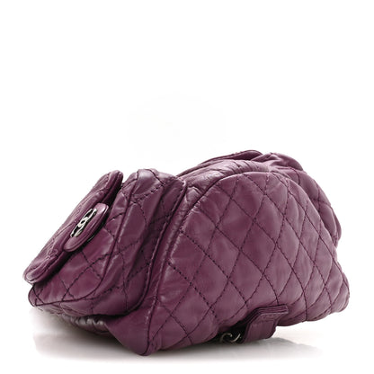 Chanel Calfskin Mini Backpack Is Back Plum 3 of 10