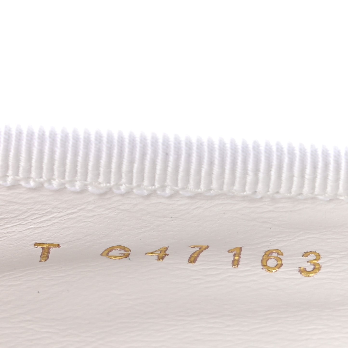 Lambskin Quilted CC Cambon Ballet Flats 40 White Black