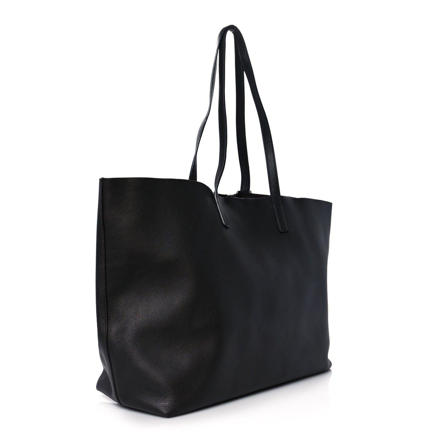 Calfskin Large Shopping Tote Fog