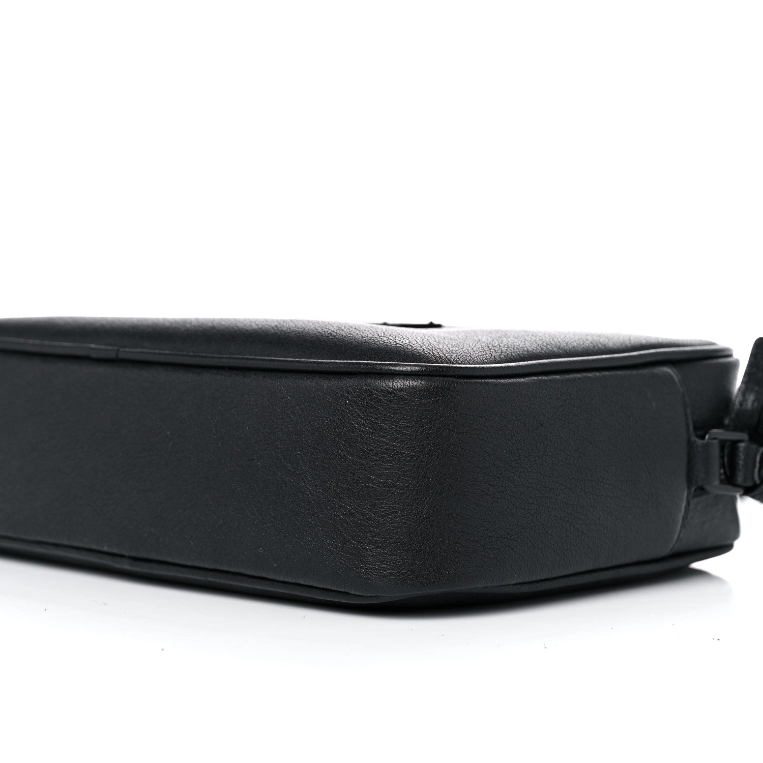 Saint Laurent Lambskin Monogram Small Lou Camera Bag Black 9 of 9
