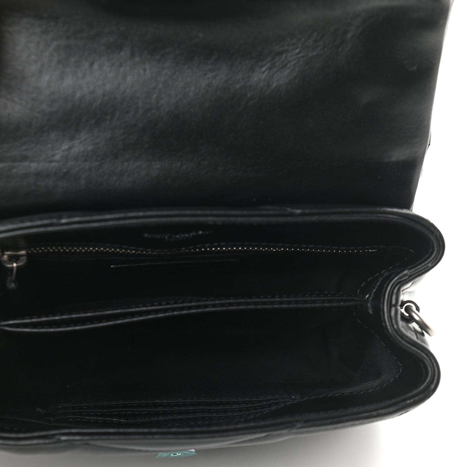Saint Laurent Calfskin Y Quilted Monogram Toy Loulou Crossbody Bag Black 5 of 9