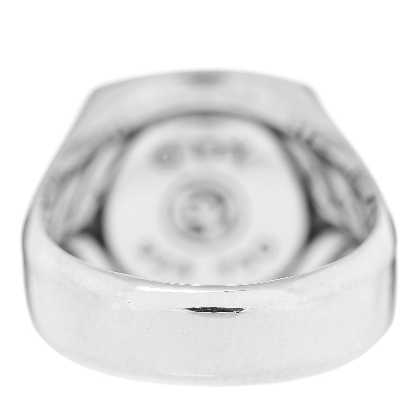 Sterling Silver 18K Yellow Gold Petrvs Horse Signet Ring 52 6