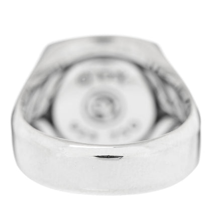 David Yurman Sterling Silver 18K Yellow Gold Petrvs Horse Signet Ring 52 6 4 of 5