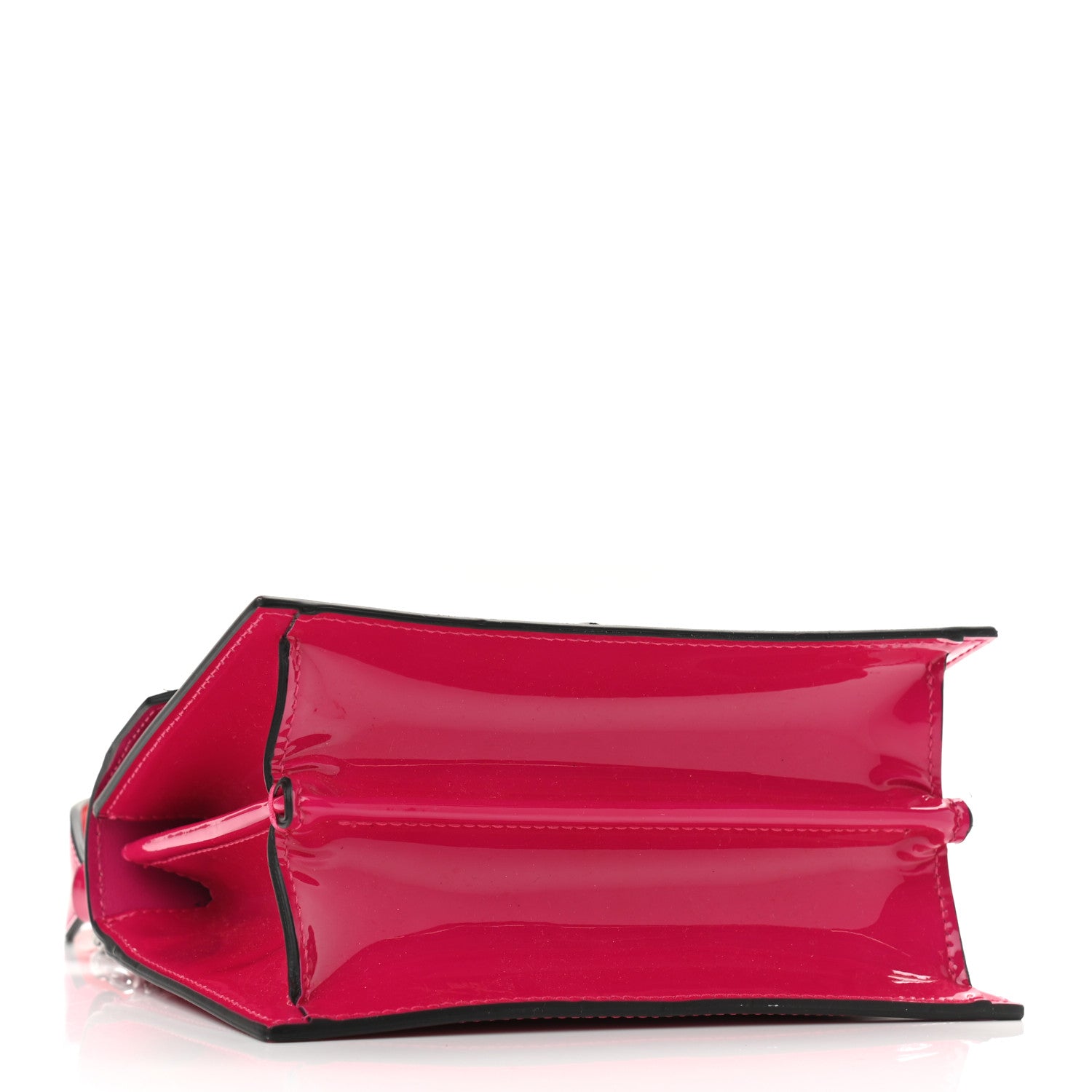 Christian Louboutin Patent Elisa Mini Shoulder Bag Bomba 3 of 9