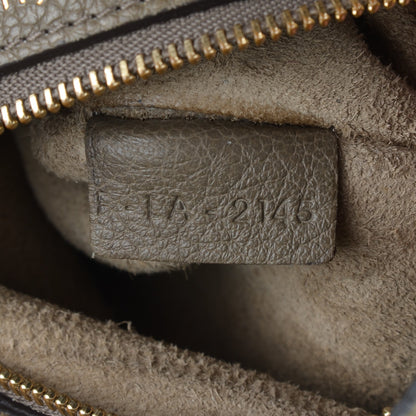Celine Soft Grained Calfskin Medium Belt Cabas Phantom Souris 7 of 7