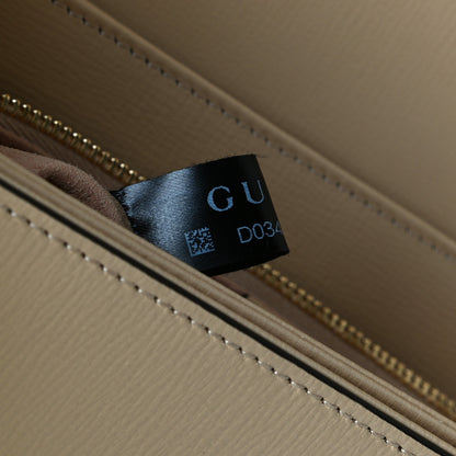 Gucci Azalea Calfskin Horsebit 1955 Shoulder Bag Bubble Tea 10 of 11