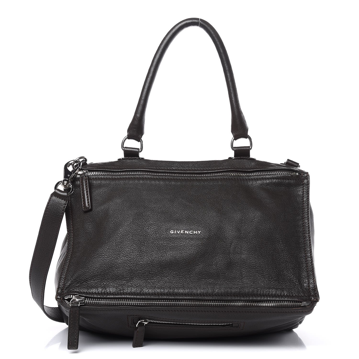 Givenchy Sugar Goatskin Large Pandora Dark Brown 1 of 14