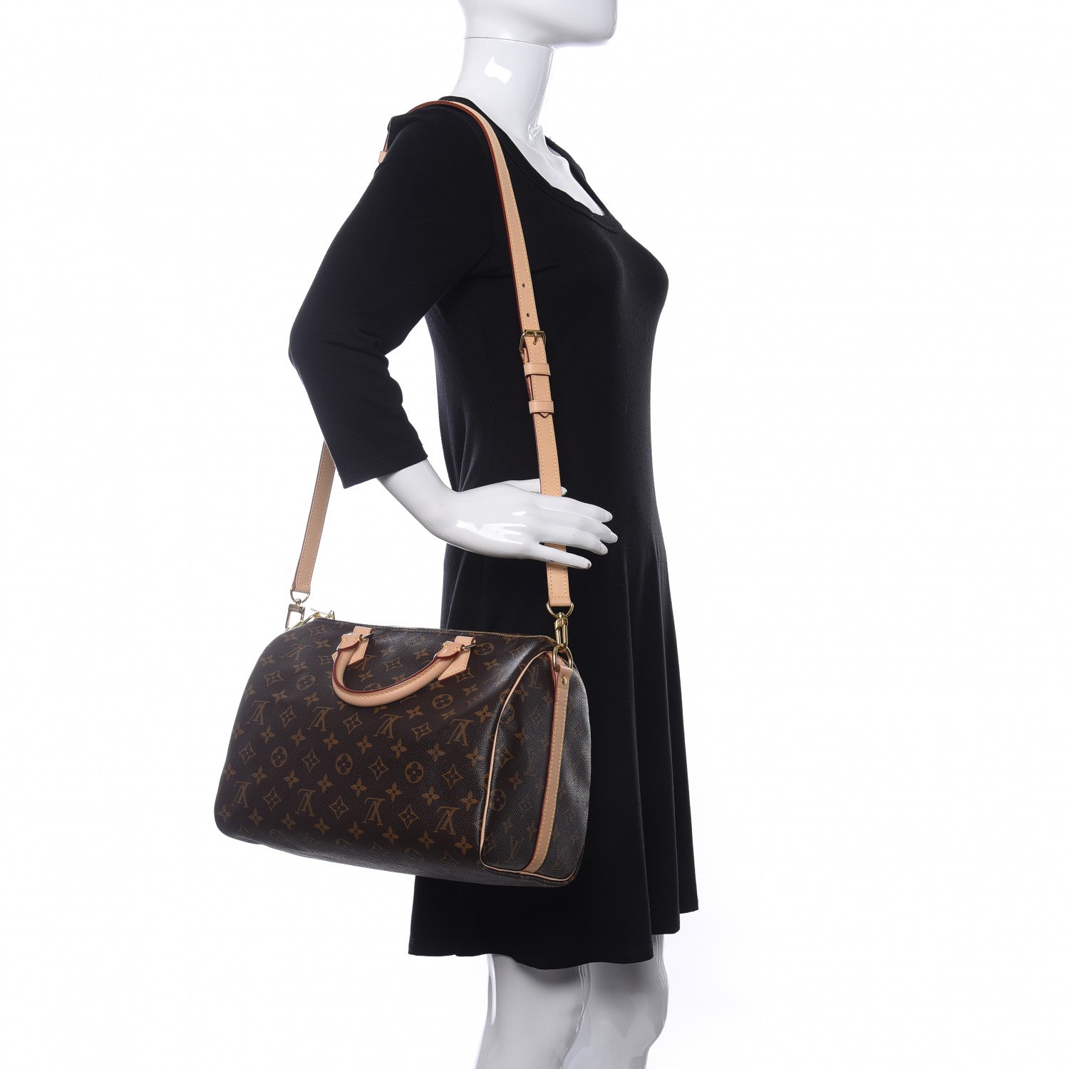 Louis Vuitton Monogram Speedy Bandouliere 30 2 of 11